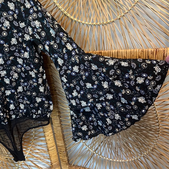 Intimately Free People Bell Sleeve Bodysuit - Size Small - Picture 10 of 11